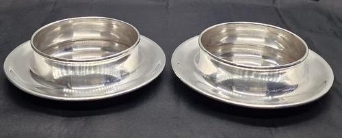 Pair vintage silver plated - vintage,