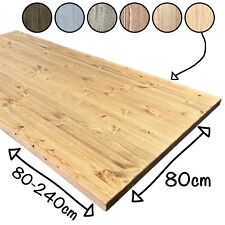 DIY   Solid Pine Dining Table Top - 80-240cm x 80cm