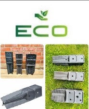 Eco Composite CONCRETE IN SHOE SPIKE FENCE POST BASE SUPPORT HOLDER SADDAR