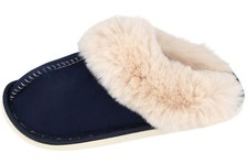 Ladies Girls Faux Suede Fur