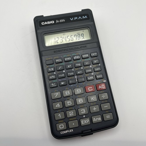 Vintage 1980s casio - casio, fx-100s