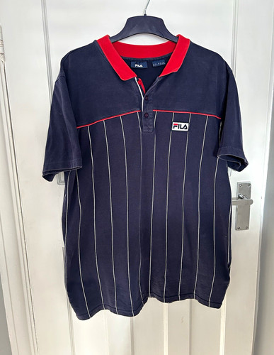 Vintage fila navy - vintage, navy/red/white