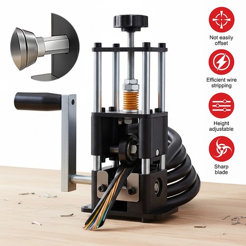 Manual wire stripping - wire, machine