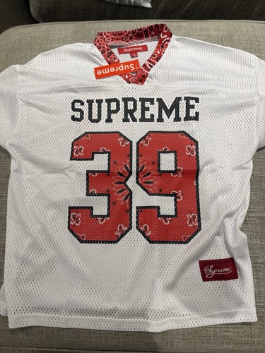 Supreme red bandana jersey - 39,