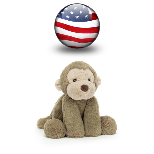 Jellycat smudge monkey medium - jellycat,