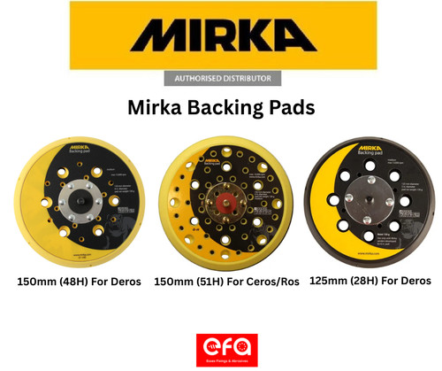 Mirka backing pads 125 - pads,