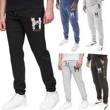 Mens Joggers Henley Style