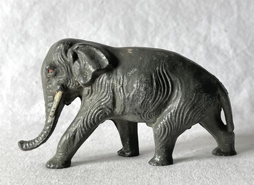 Vintage painted lead toy - vintage,
