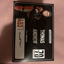 BRISCA Formula One Stock Car Racing - SIGNED - A5 Poster - Thomas Andrew