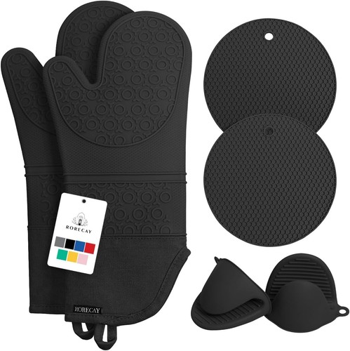 Rorecay 6pcs oven mitts and - rorecay,