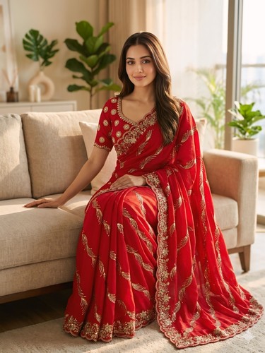Bollywood red designer - bollywood,