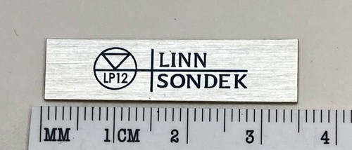 Linn sondek lp12 badge - linn,