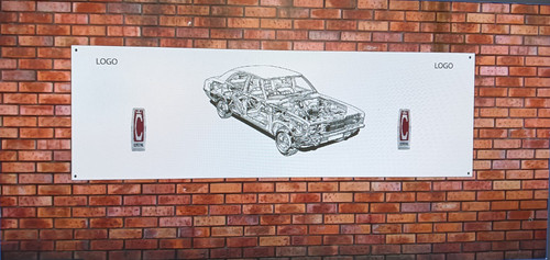 Classic car banners ford - classic,