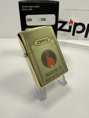 Genuine zippo lighter - lighter, bradford