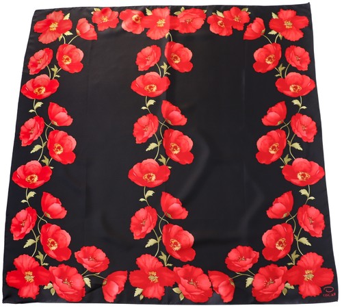 Oscar renta silk scarf - de,
