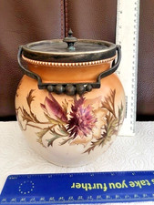 CARLTON WARE vintage Biscuit Barrel - WILTSHAW & ROBINSON - CARLTONWARE