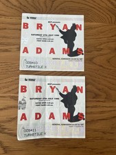 Two Used Bryan Adams Wembley