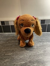 IMC Toys Lucy Puppy Dog Barks Moves Jumps 9 Inch x 10 Inch Plush Toy