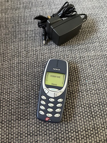 Nokia 3310 blue mobile phone - nokia,