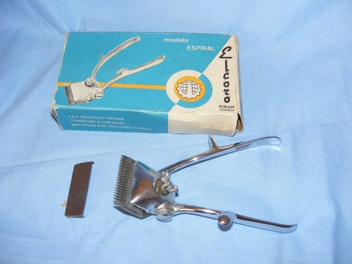 Vintage espiral hair clipper - hair,