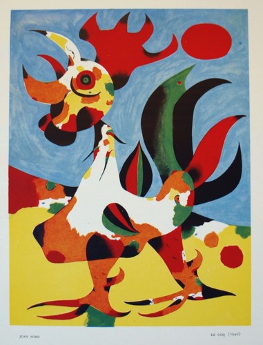 Joan miro coq - joan, the
