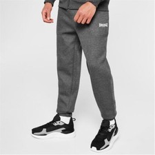 Lonsdale Cuffed Hem Fleece Tracksuit Bottom Jogging Pant XS S M L XL 2XL 3XL 4XL