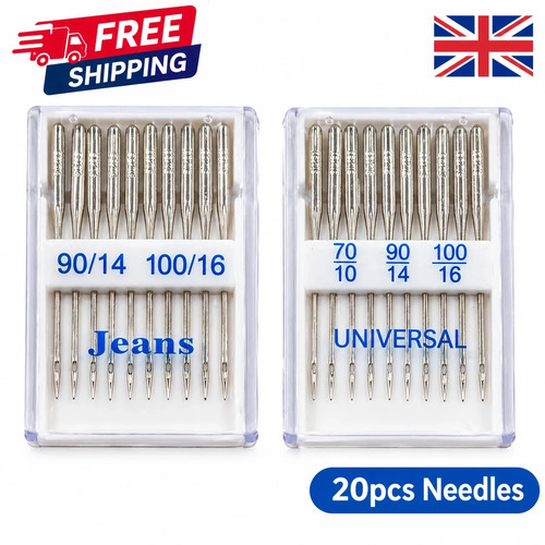 20x sewing machine - 20x, needles