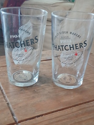 Thatchers pint glass - pint,