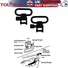 TOURBON Shooting 1" Pairs of