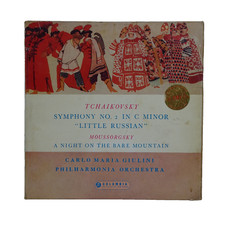 COLUMBIA SAX 2416 RE Red S/C Label UK TCHAIKOVSKY-MOUSSORGSKY VG+/VG