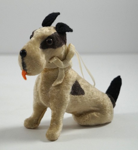 Vintage fox terrier dog - terrier,