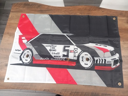 Audi quattro banner flag - ,