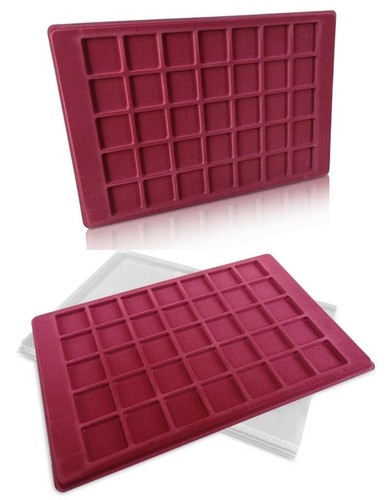Red coin tray - tray, collection