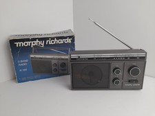 Vintage Morphy Richards R156 3 Band Portable Radio. In Original Box