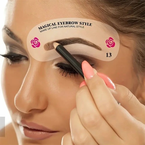 Style eyebrow stencils - 24,