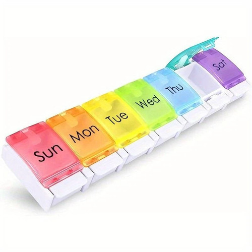 Pill organiser day weekly - organiser, 7