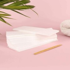 100 paper strips - x, wax