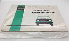 Volvo 142/144/145 Owners Handbook/Manual 1973