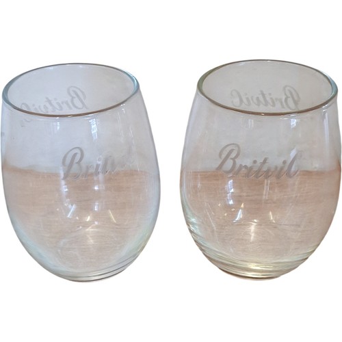 Britvic branded glass beer - britvic,