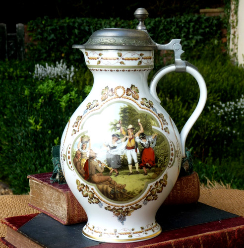 German stein wine claret jug - claret,