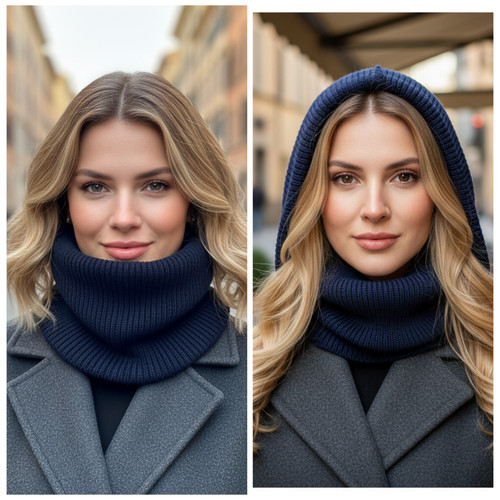 Thermal knit neck - knit,