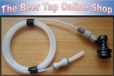 3/8" & 3/16" Beer Line/Pipe + Liquid Ball Lock Disconnect. Cornelius/Corny Kegs 