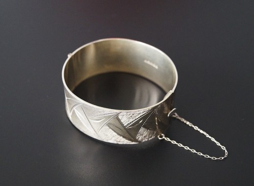 Silver 925 bracelet bangle - 925,