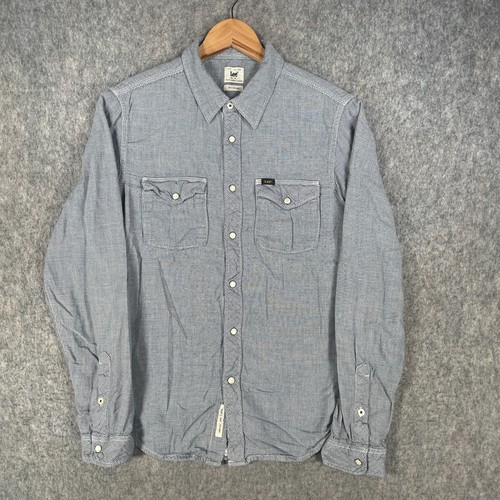 Lee shirt womens small blue - womens,