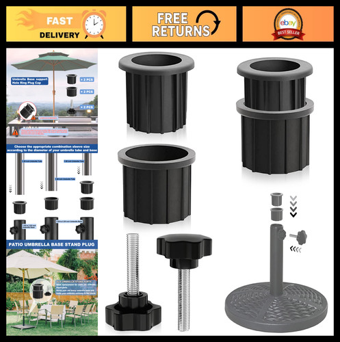 Patio umbrella base - patio, hole