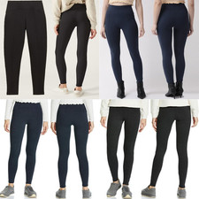 EX M&S Womens Magic Shaping Elasticated High Waist Leggings Tummy Control Pants