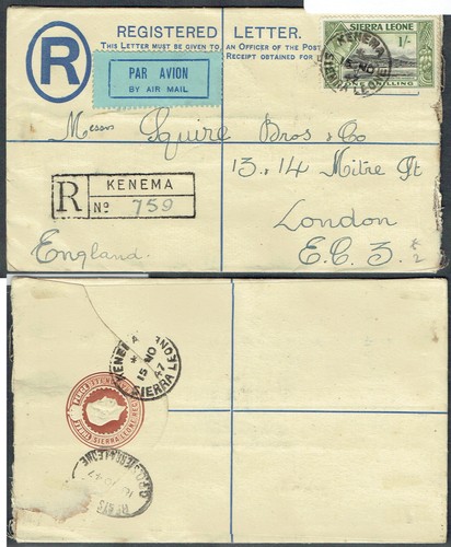 Sierra leone 1942 - (15, 3d
