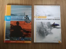 Kayak Books Job Lot Budle: White Water Safety & Rescue + Canoe & Kayak Handbook