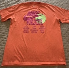 Y2K Nike World Tour Orange