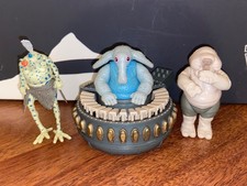 Vintage Max Rebo Band, Sy Snootles, Droopy McCool Original Star Wars Figures